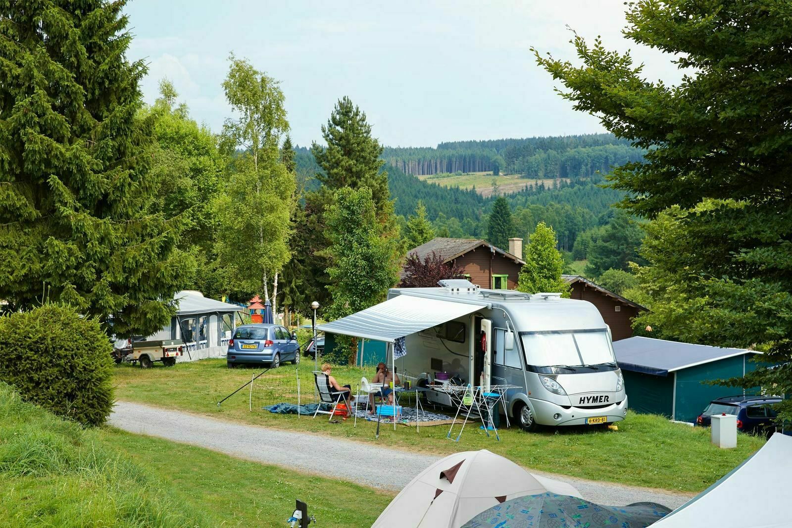 Camper spots Ardennes
