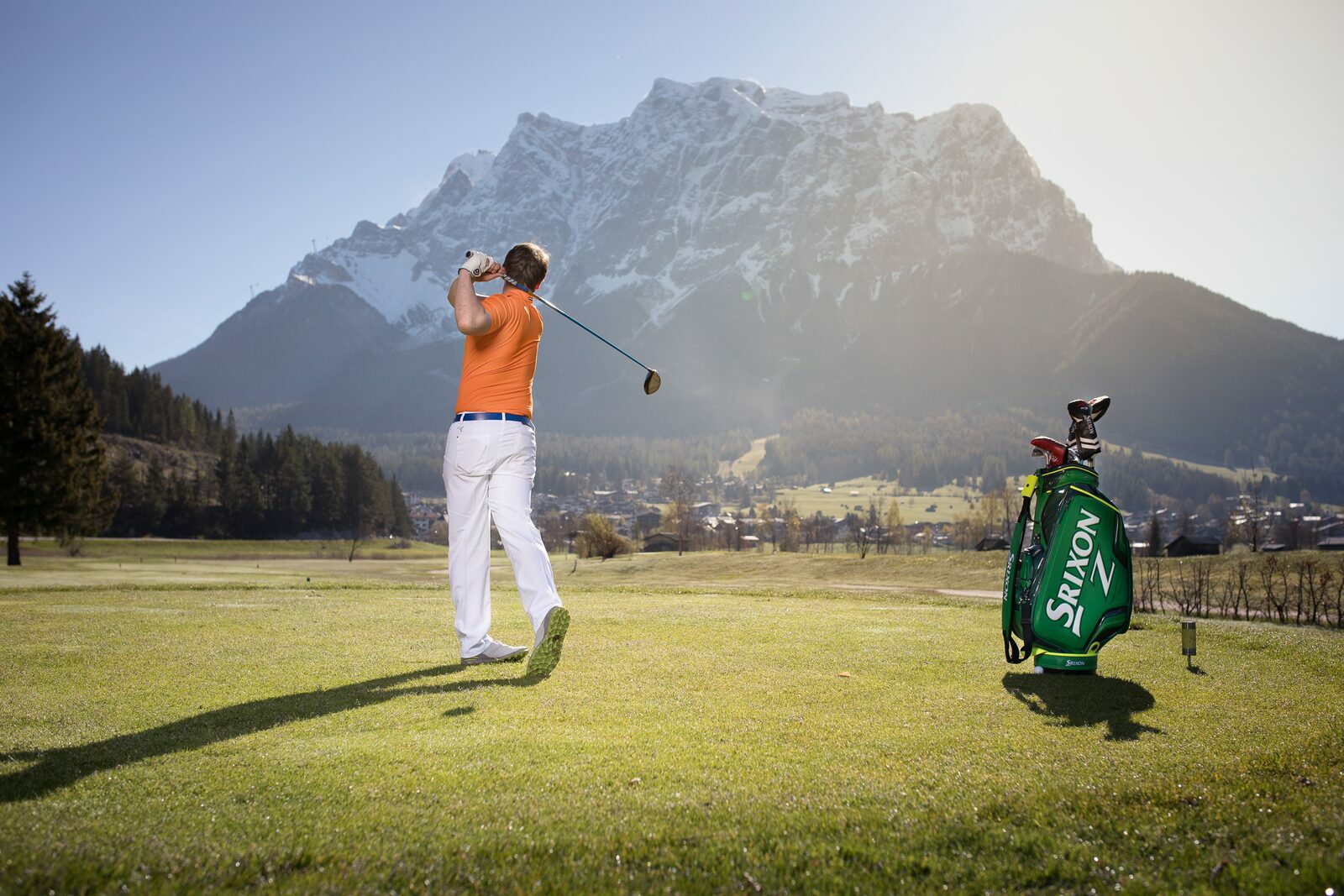 Golf in den Bergen von Österreich