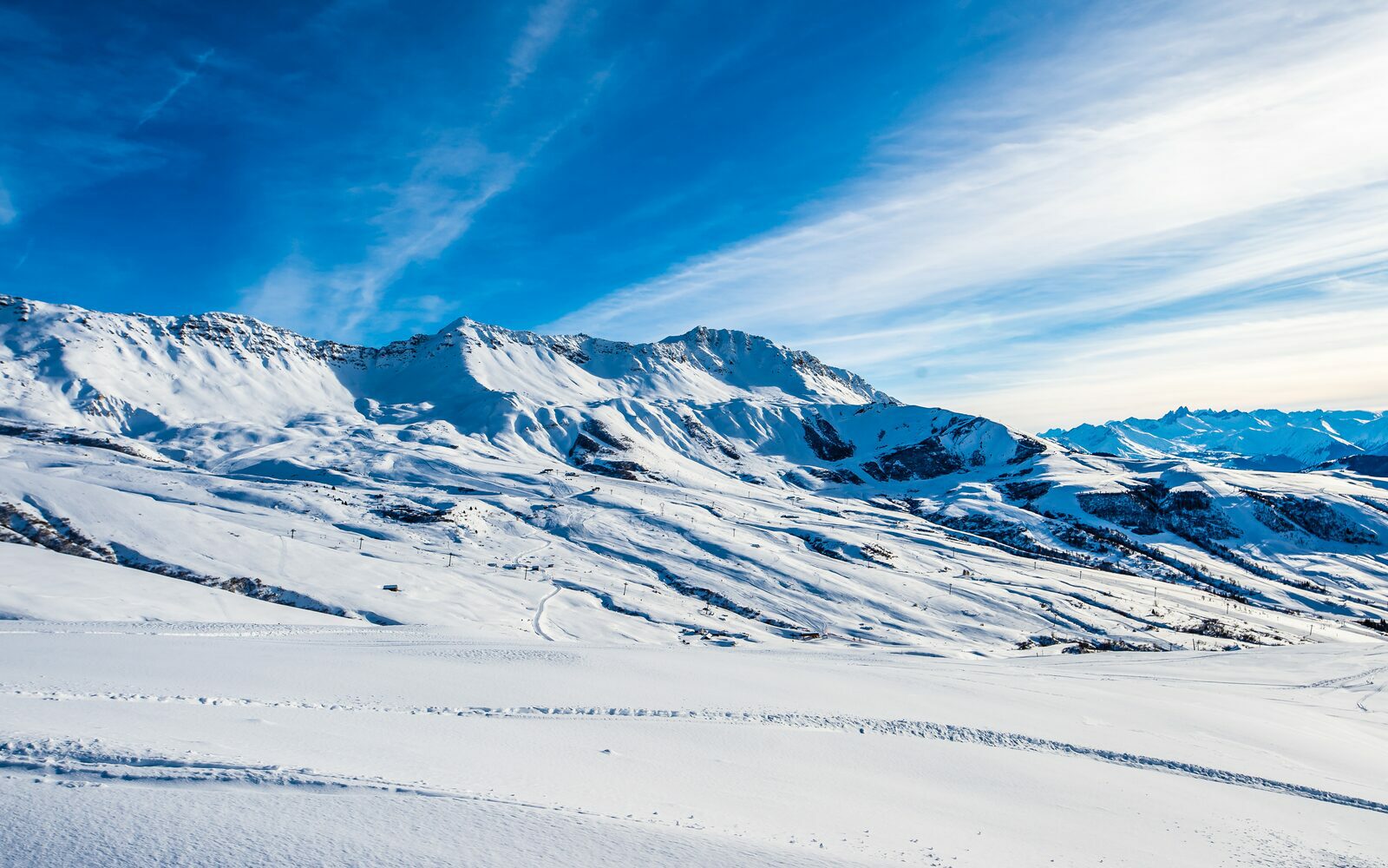 Le domaine skiable du Grand Domaine