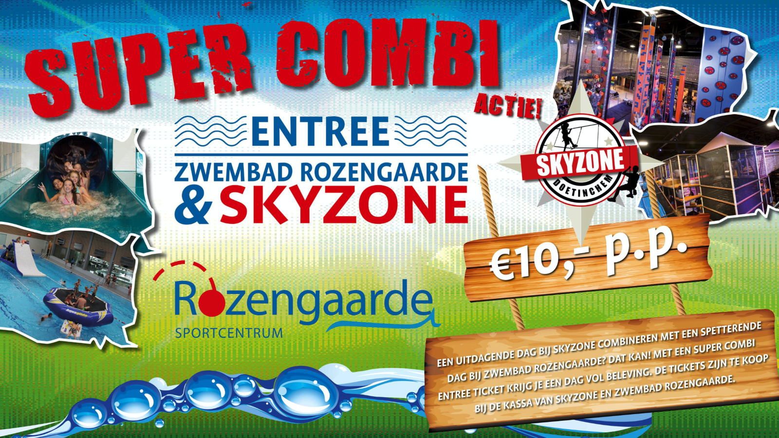 Zwembad Rozengaarde & Skyzone