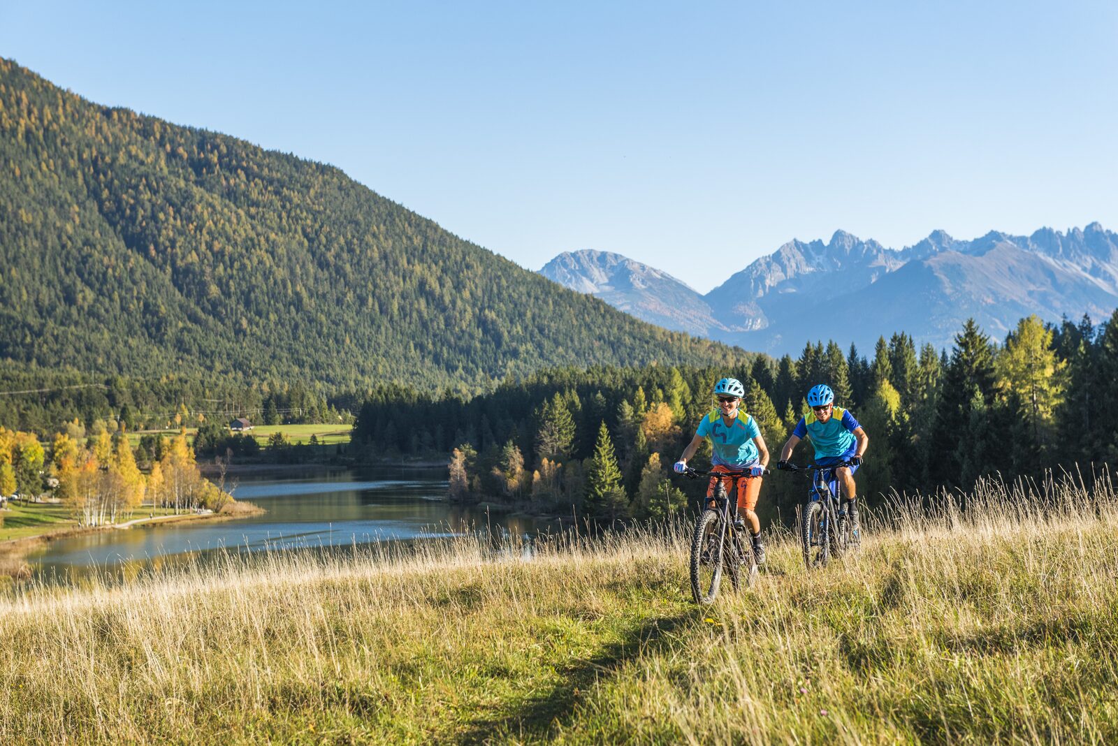 E-biking and mountain biking