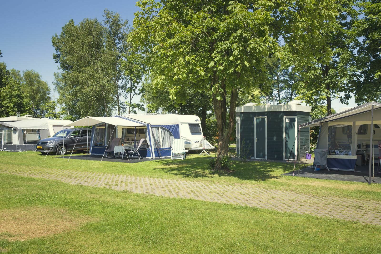 Camping met Privé sanitair Twente 