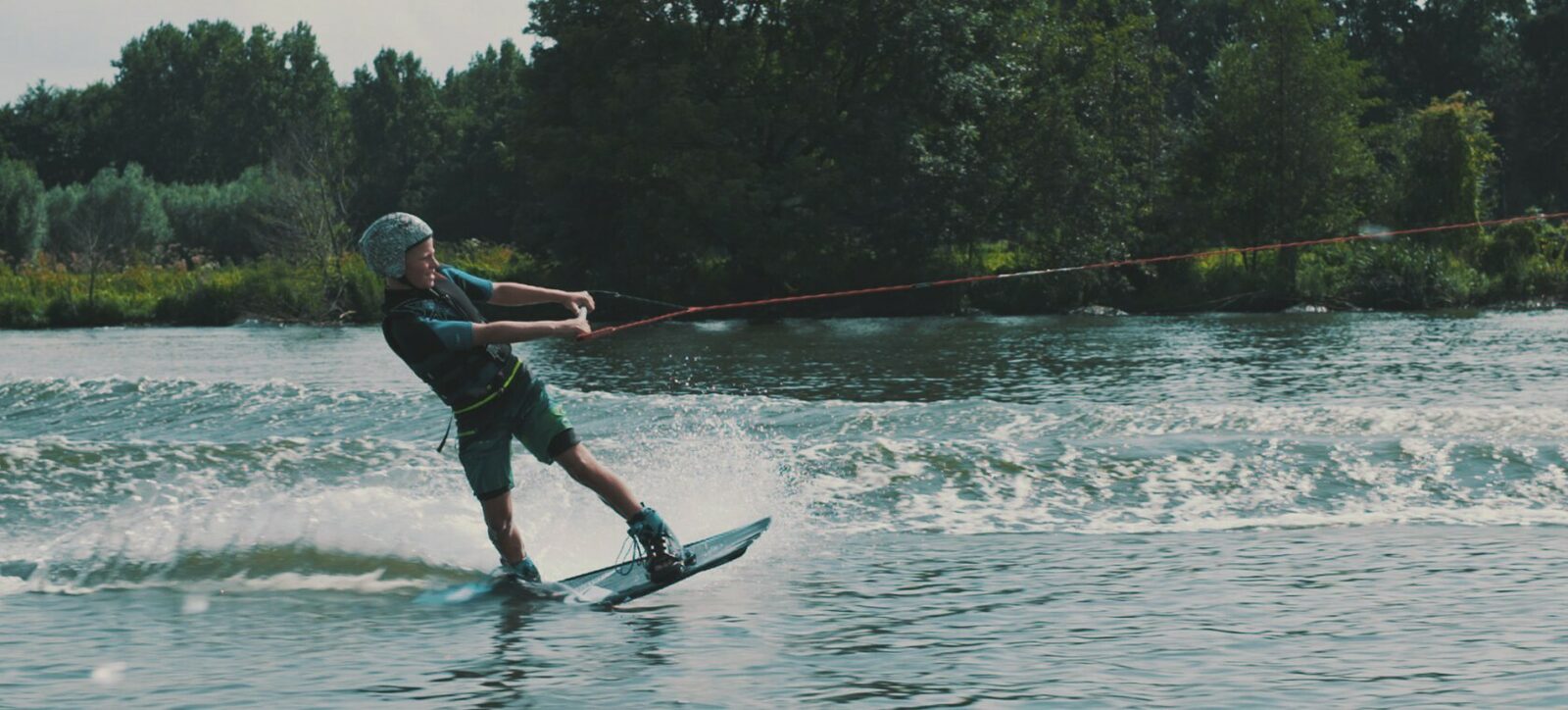 Wassersport am Leukermeer