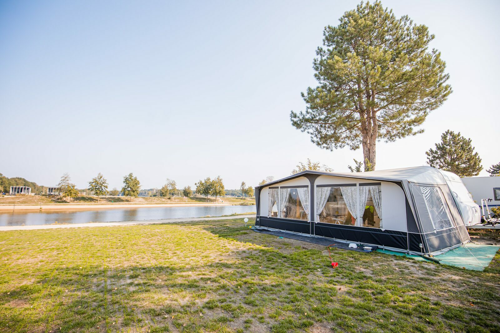 Waterfront campsite