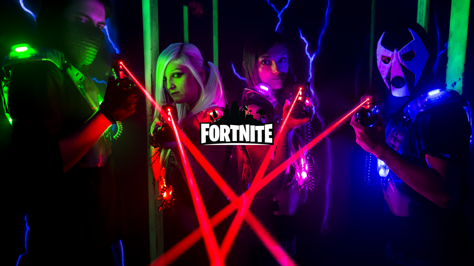 Fortnite lasergame party