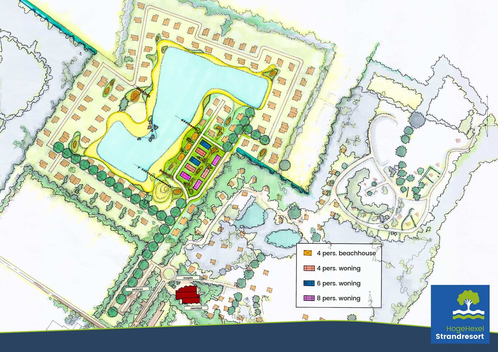 Plattegrond Strandresort Hoge Hexel Plattegrond Strandresort Hoge Hexel